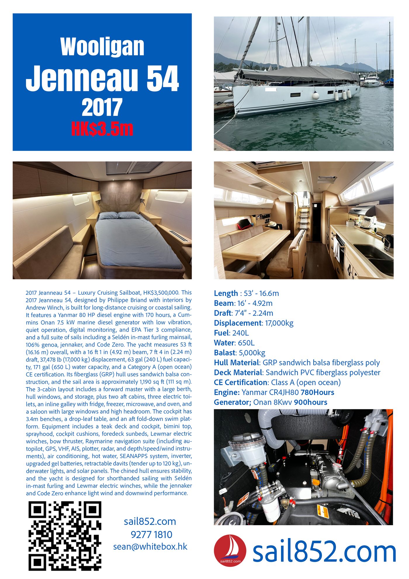 Jeanneau 57