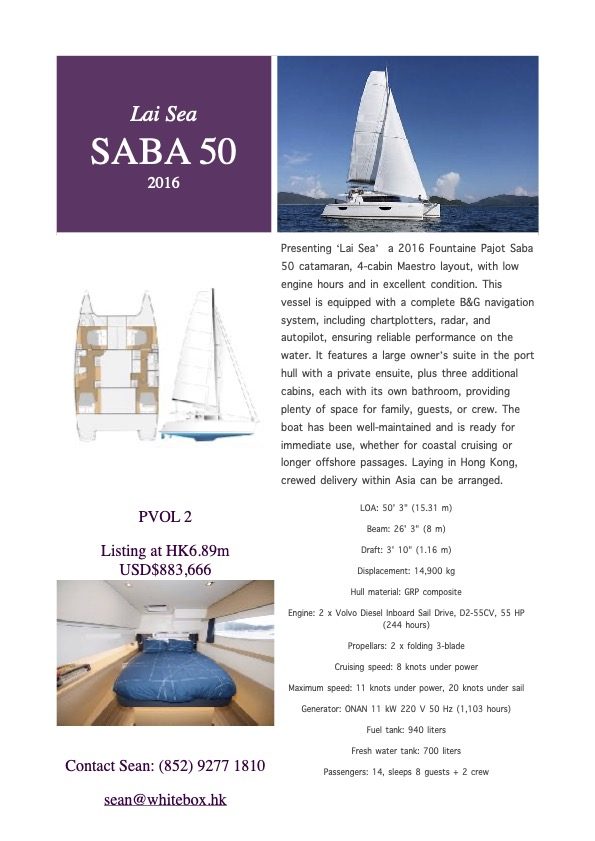 Saba 50 – "Lai Sea"