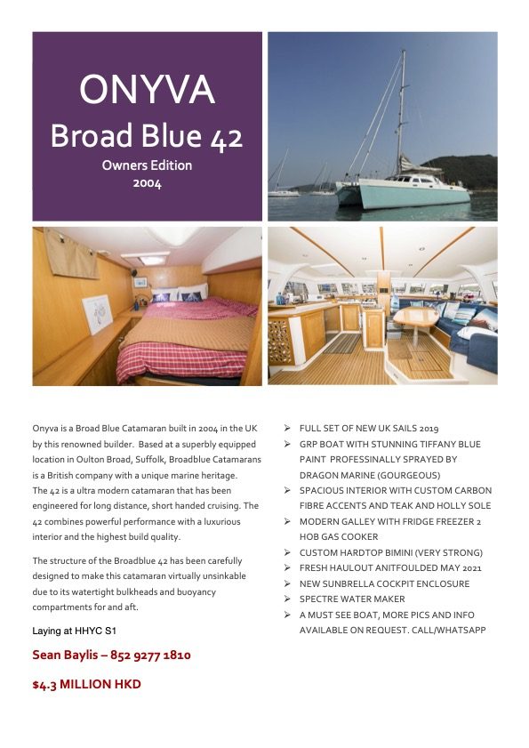 Broad Blue 42 – "Onyva"