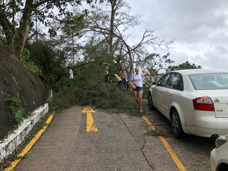 Typhoon Mangkut — Hebe Haven Gets Slammed