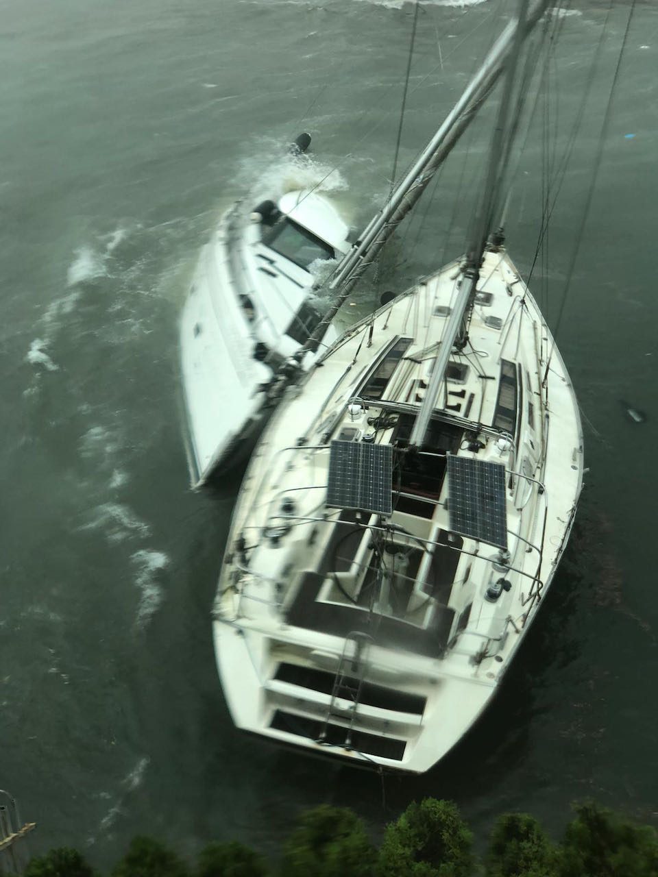 Typhoon Mangkut — Hebe Haven Gets Slammed