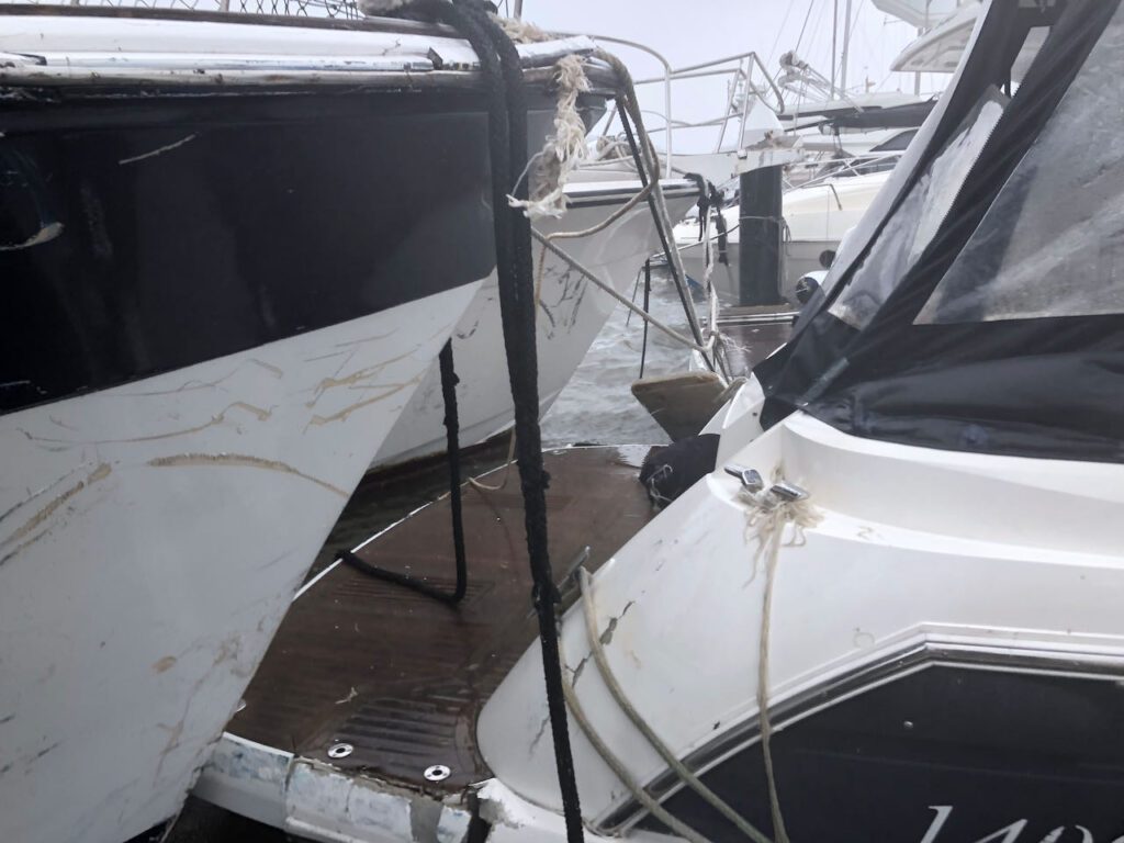 Typhoon Mangkut — Hebe Haven Gets Slammed
