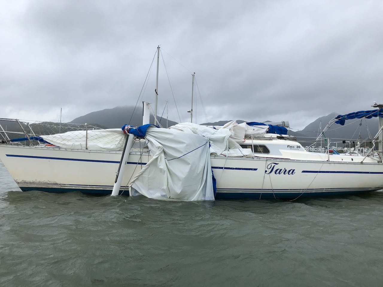 Typhoon Mangkut — Hebe Haven Gets Slammed
