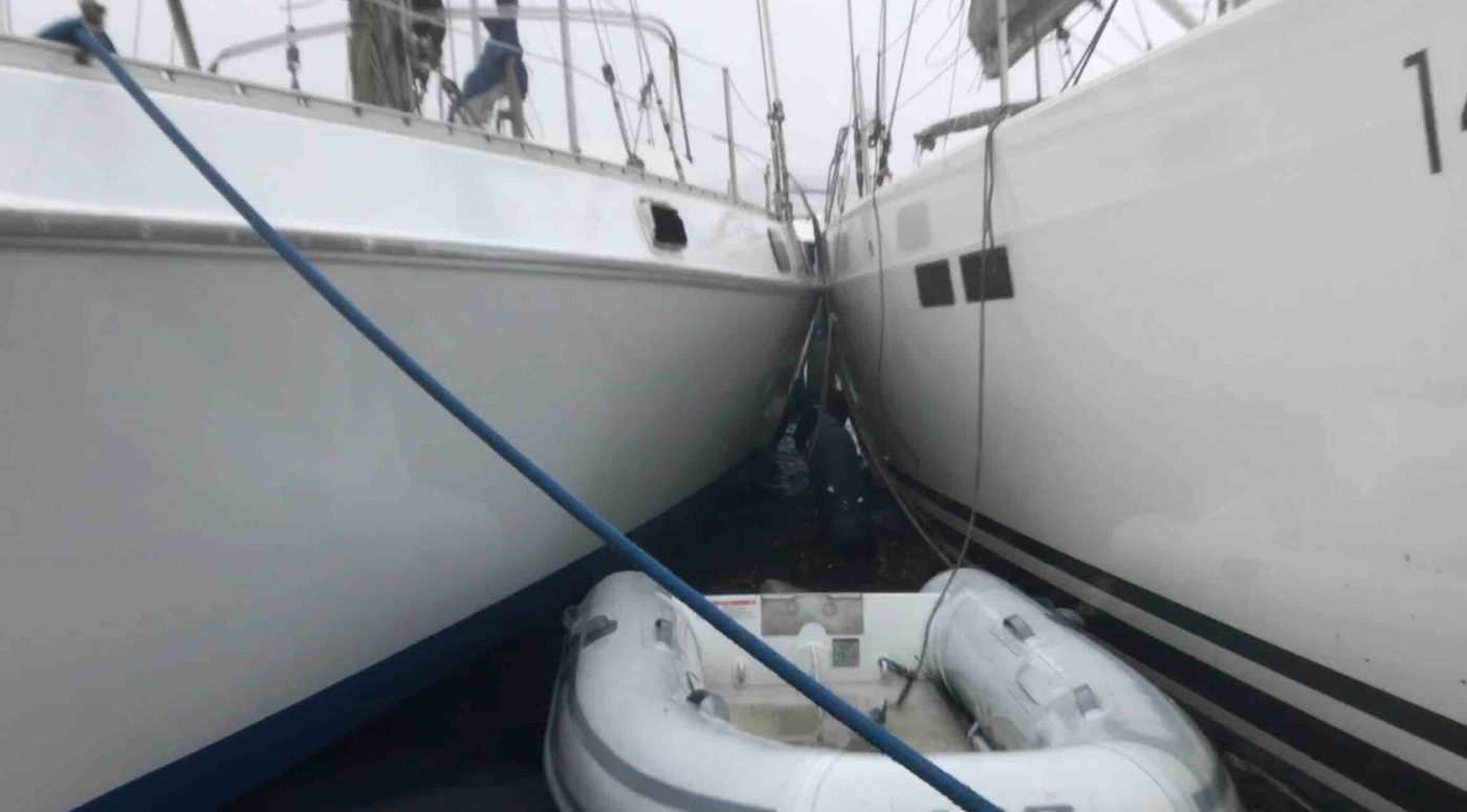 Typhoon Mangkut — Hebe Haven Gets Slammed