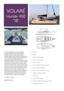 1998 Hunter 45 Passage – VOLARÉ photo 10